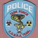 NYPD New York City Police Cobra Team Counterterrorism Training Unit Patch