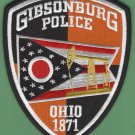 Gibsonburg Ohio Police Patch