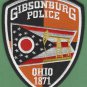 Gibsonburg Ohio Police Patch