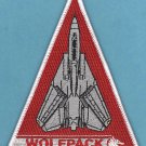 U.S. Navy VF-1 Wolfpack Fighter Squadron F-14 Aircraft Patch U.S. Navy VF-1 Wolfpack Fighter Squadron F-14 Aircraft Patch