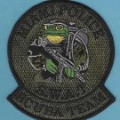 Miami Florida Police SWAT Dive Team Patch Green