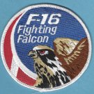 Danish Air Force F-16 Fighting Falcon Aircraft Patch