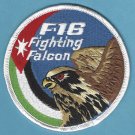 Royal Jordanian Air Force F-16 Fighting Falcon Aircraft Patch