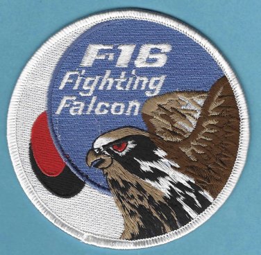 South Korean Air Force F-16 Fighting Falcon Aircraft Patch