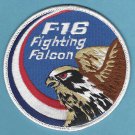 Royal Netherlands Air Force F-16 Fighting Falcon Aircraft Patch