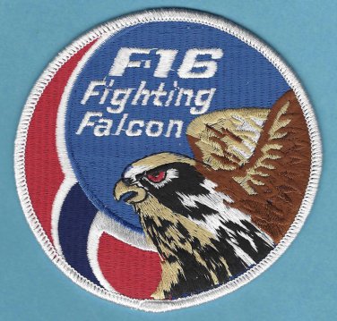 Royal Norwegian Air Force F-16 Fighting Falcon Aircraft Patch
