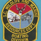South Carolina Wildlife & Marine Resources Boating Division Patch