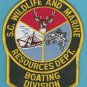 South Carolina Wildlife & Marine Resources Boating Division Patch