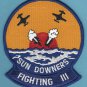 U.S. Navy VF-111 Sun Downers FIGHTING 111 Fighter Squadron Patch