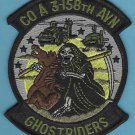 Ghostriders 158th AVN Army Military Attack Helicopter Patch