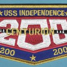 CV-62 USS Independence 200 Night Traps Centurion Cruise Patch