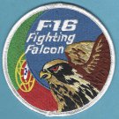 Portuguese Air Force F-16 Fighting Falcon Aircraft Patch