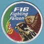 Portuguese Air Force F-16 Fighting Falcon Aircraft Patch