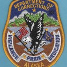 Alaska State Department of Corrections Patch