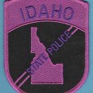 Idaho State Police Patch Pink
