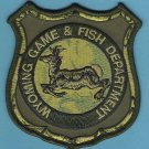 Wyoming Fish & Game Department Tactical Patch