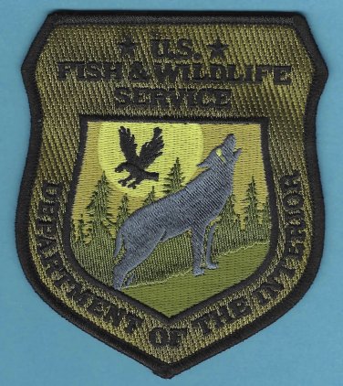 United States Fish & Wildlife Service Tactical Patch