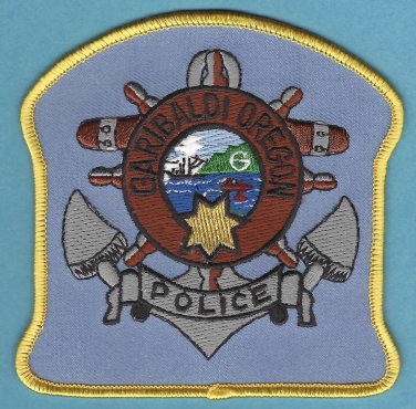 Garibaldi Oregon Police Patch