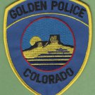 Golden Colorado Police Patch