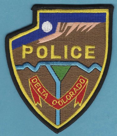 Delta Colorado Police Patch