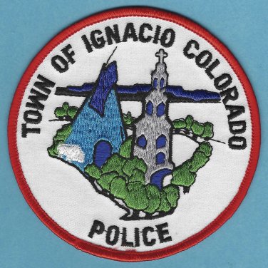 Ignacio Colorado Police Patch