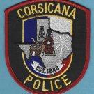 Corsicana Texas Police Patch