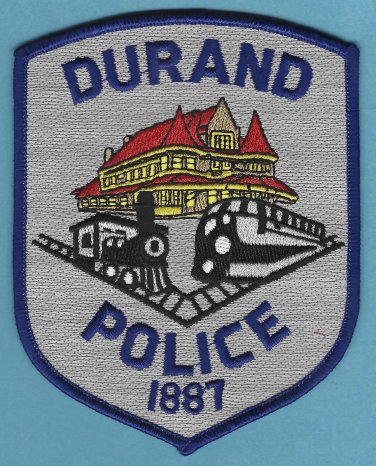 Durand Michigan Police Patch