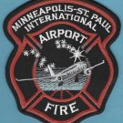 Minneapolis-St. Paul International Airport Fire Rescue Patch ARFF