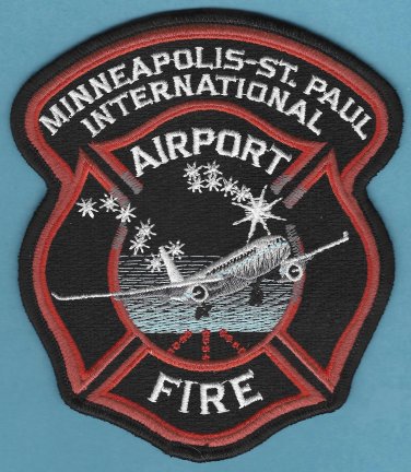 Minneapolis-St. Paul International Airport Fire Rescue Patch ARFF