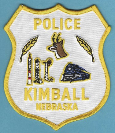 Kimball Police Nebraska Police Patch