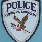 Ferriday Louisiana Police Patch