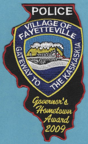 Fayetteville Illinois Police Patch