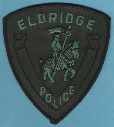 Eldridge Iowa Police Patch