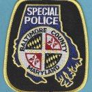 Baltimore County Maryland Special Police Patch