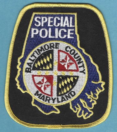 Baltimore County Maryland Special Police Patch