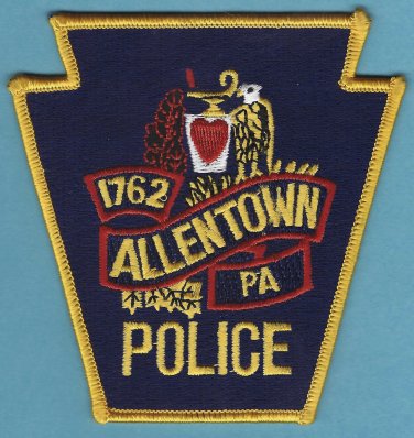 Allentown Pennsylvania Police Patch