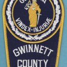 Gwinnett County Georgia Police Patch