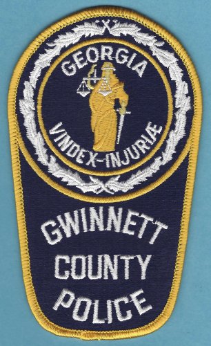 Gwinnett County Georgia Police Patch