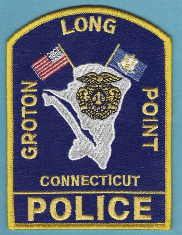 Groton Long Point Connecticut Police Patch
