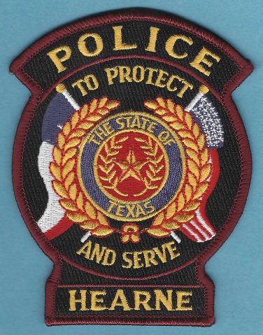 Herne Texas Police Patch