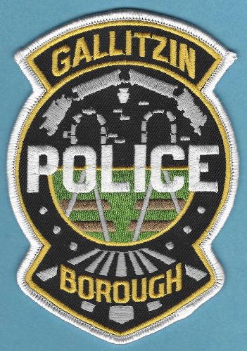 Gallitzin Borough Pennsylvania Police K-9 Unit Patch