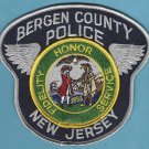Bergen County New Jersey Police Patch