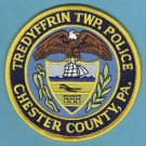 Tredyffrin Township Pennsylvania Police Patch