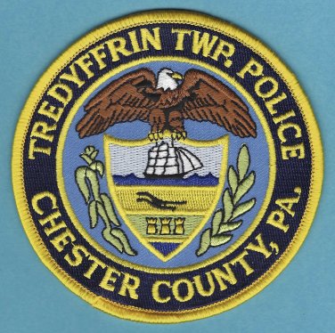 Tredyffrin Township Pennsylvania Police Patch