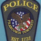 Franconia Township Pennsylvania Police Patch
