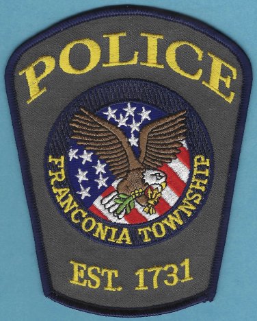 Franconia Township Pennsylvania Police Patch