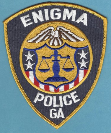 Enigma Georgia Police Patch