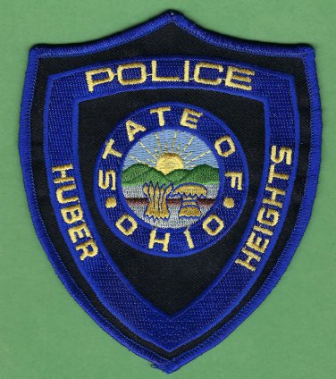 Huber Heights Ohio Police Patch