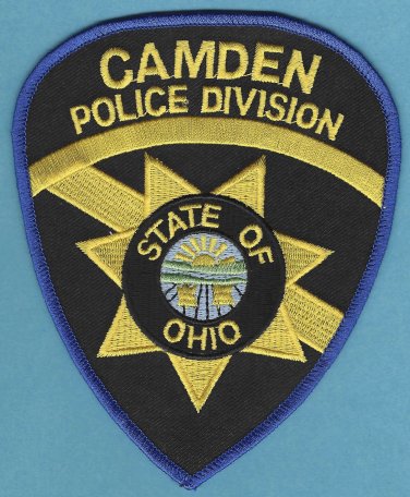 Camden Ohio Police Patch