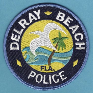 Delray Beach Florida Police Patch
